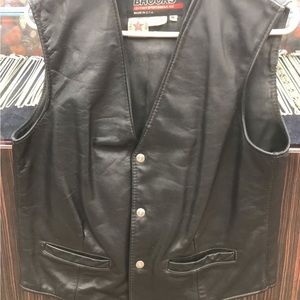 Brooks Leather Vest